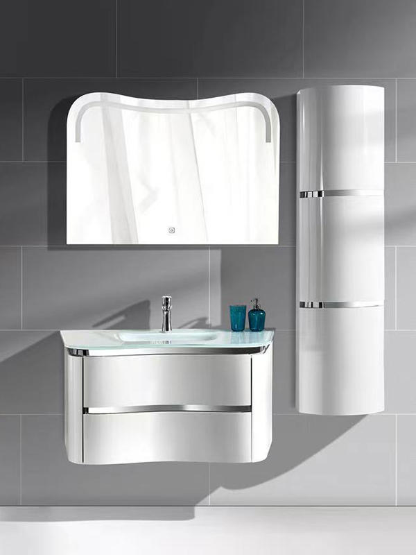 KP-5806 Moderner PVC-Badezimmerschrank für Hotels