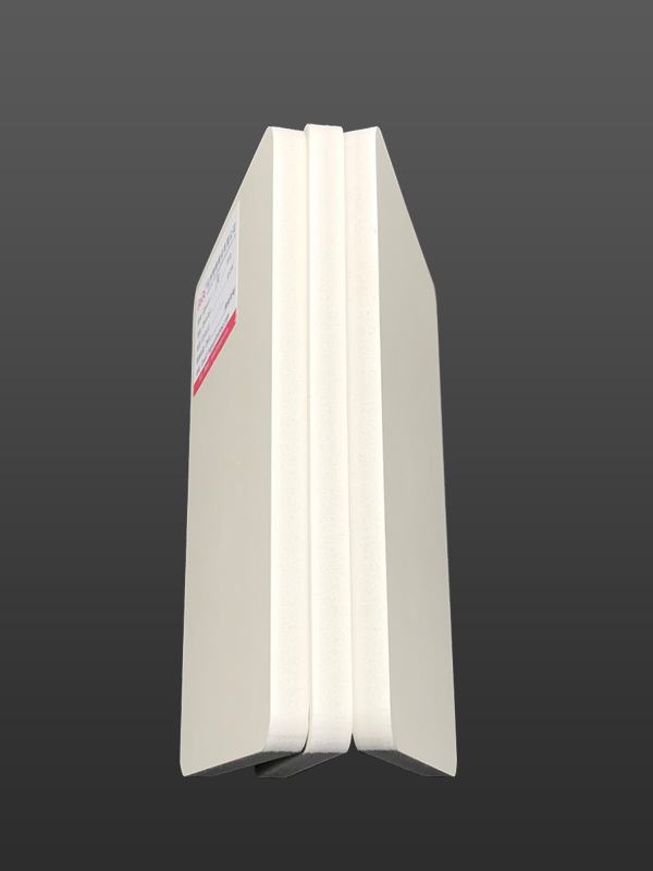 10 mm 4 x 8 weiße Schaumstoffplatte aus Kunststoff-PVC mit glänzender Oberfläche